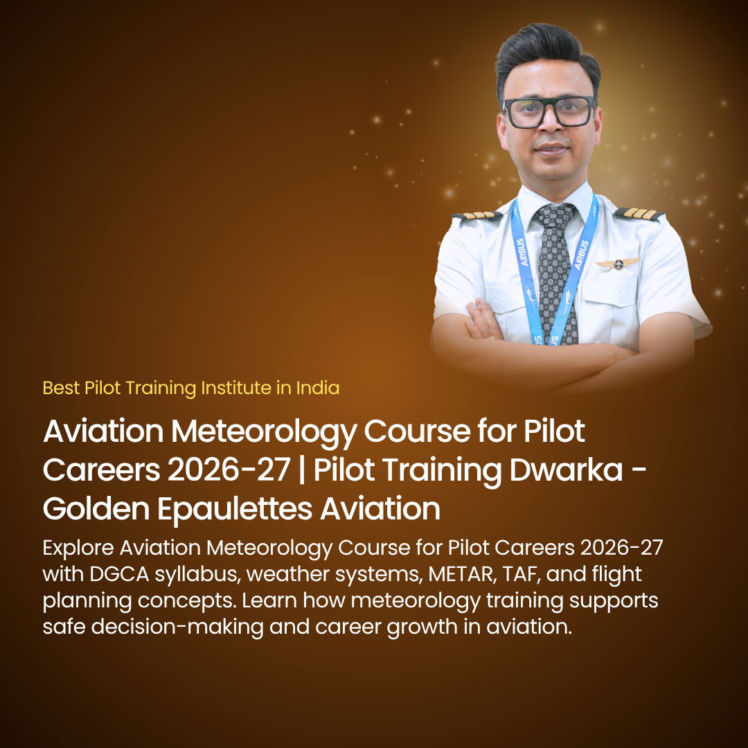 Aircraft Performance Characteristics Explained 2026-27 | Pilot Training Dwarka - Golden Epaulettes Aviation